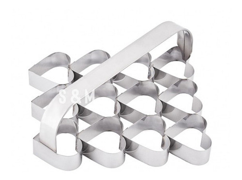 Cortante Múltiple Para Galletitas De Corazones 0