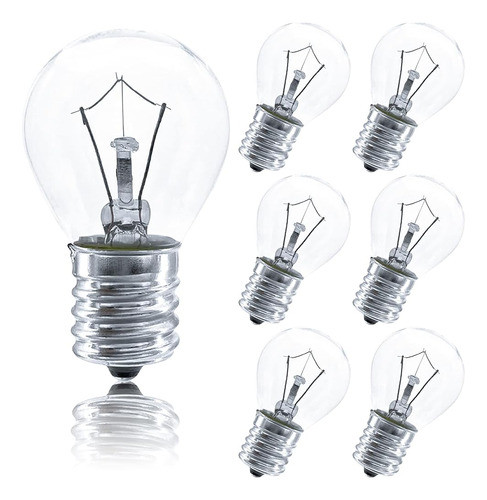 Sevici Lava Lámpara Bombilla 40w, 120v, E17 Base Media 6 Paq 0