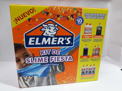 Elmers Kit Slime De Fiesta El Más Completo Bunny Toys 0
