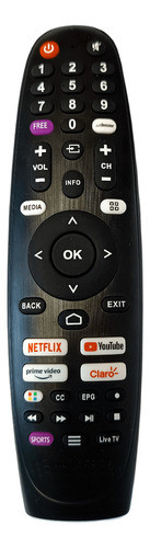 Control Remoto Para Tv Led Smart Punktal Ref217 0