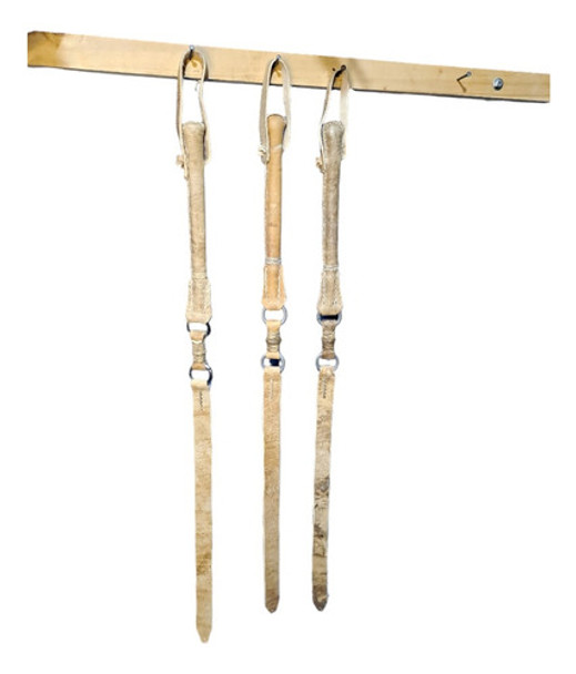 Rebenque Cuero Con Macho Y Bomba! 0