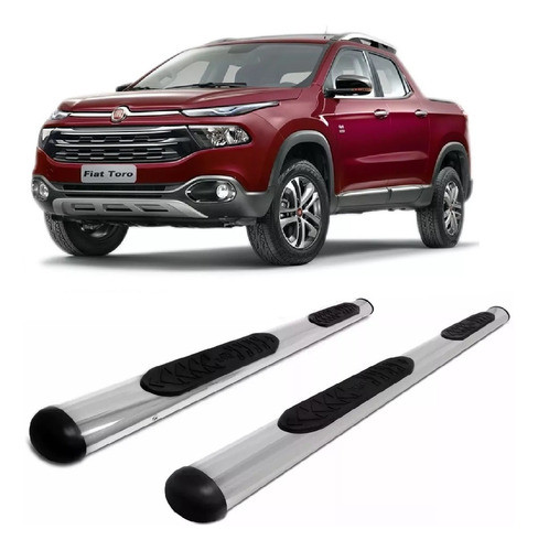 Estribo Ovalado Cromado Fiat Toro 2019 0