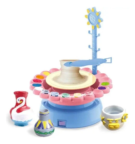 Juego Juguete De Artesano En Cerámica Con Accesorios 0