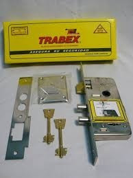 Cerradura Trabex 6625 En Caja C/pernos 0