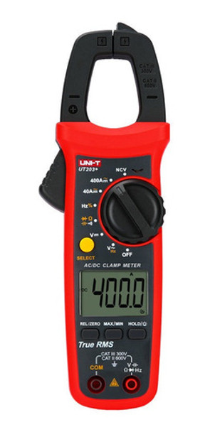 Pinza Amperométrica Digital Uni-t Ut203+ True Rms 0