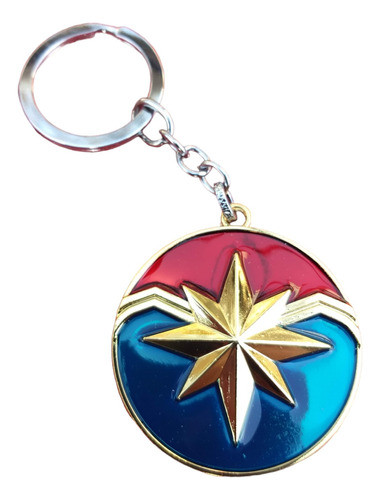 Llavero-capitana Marvel-comics 0
