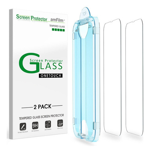Amfilm Onetouch - Protector De Pantalla De Cristal Compatibl 0