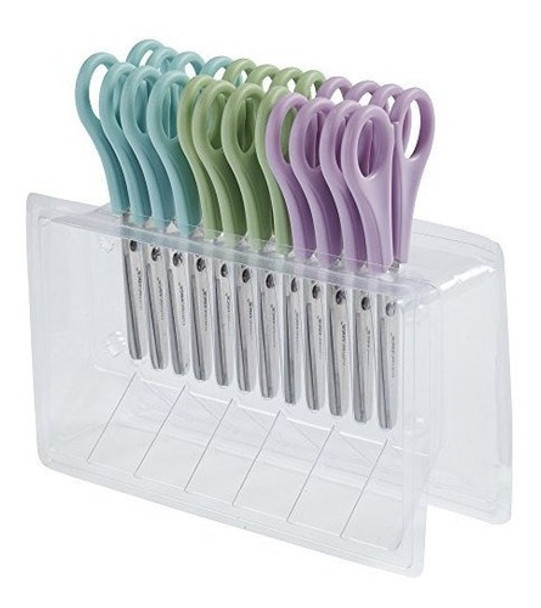 Ecr4kids - Tijeras Para Niños Con Soporte Para Aulas Escola 0