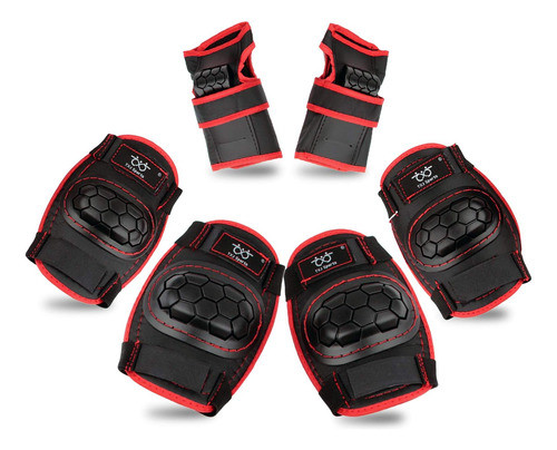 Kukome Set Niños Rodilleras + Coderas + Muñequeras Talle S 0