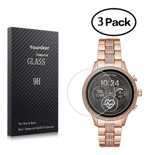 Vidrio Protector Para Michael Kors Access Runway X3 Youni 0