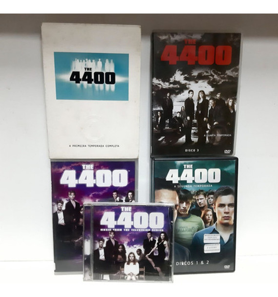 Dvd - Coleção The 4400 - Temporadas 1 A 4 + Cd Trilha Sonora 0