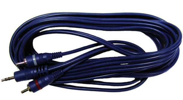 Cable Miniplug 3.5mm Estereo A 2 Rca Reforzado 6 Mts Esdj 0