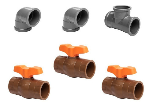 Kit Pvc Soldable 50mm Instalación Piscina Pileta Tigre 511 0