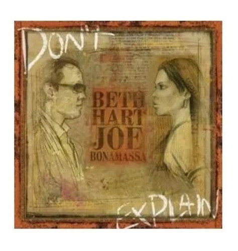 Joe Bonamassa Hart Beth Dont Explain Cd Dbn 0