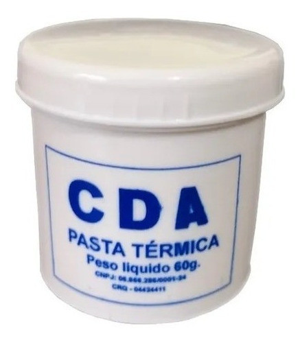 Pasta Termica 60g P/ Processador Chip Led E Cpu 0