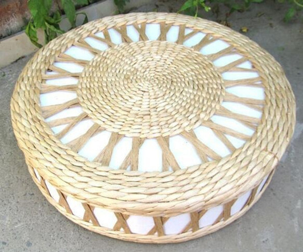 Pufe De Tatame, Assentos De Almofada Redonda E Espessa Para 0