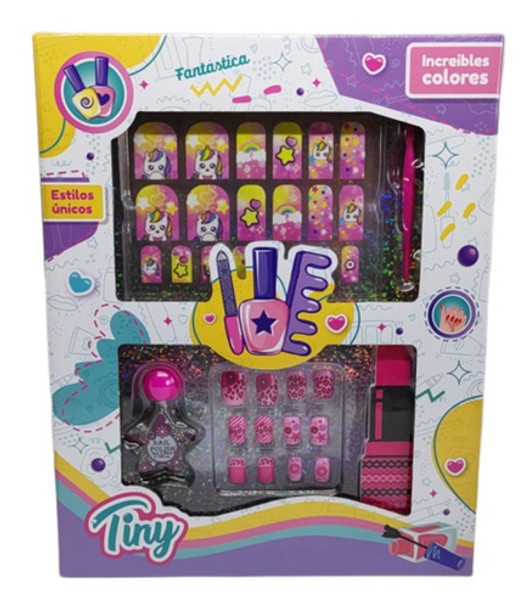 Set De Uñas Infantiles Tiny 0