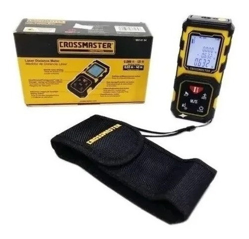 Metro Laser Digital 40m C/estuche Crossmaster Lcd Area/vol 0