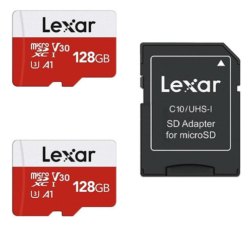 Tarjeta De Memoria Micro Sd 128 Gb Lexar 2 Unidades 0