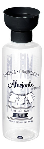 Porta Alvejante 970ml Com Dosador Linha Decor Plasútil 0