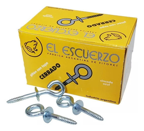 50 Pitones Cerrado Con Tope Nº 6 (para Taco Del 6) 0