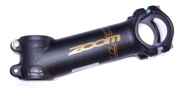 Stem Potencia Avance Zoom 120mm Aluminio 1 1/8  31,8mm +15º 0 Stem Potencia Avance Zoom 120mm Aluminio 1 1/8  31,8mm +15º 0