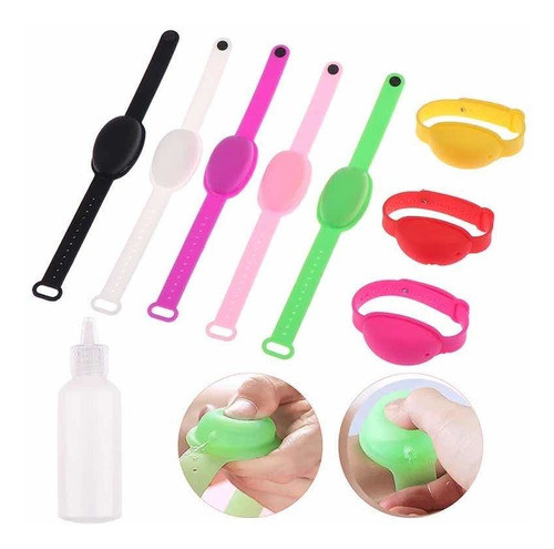 Pulsera Para Alcohol En Gel Con Dosificador Para Recargarla 0