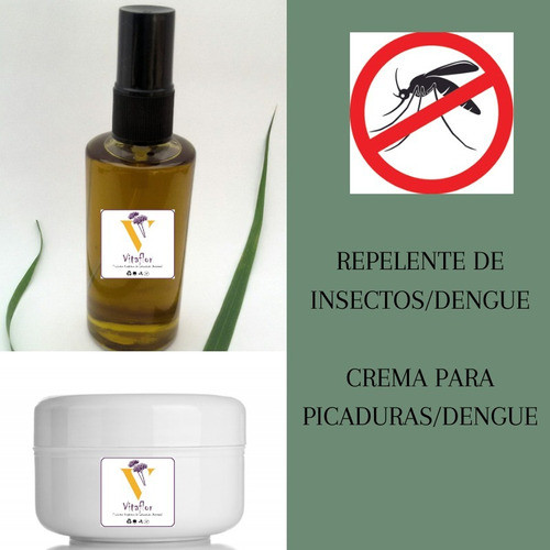 Crema Para Picaduras Insectos/dengue Vitaflor, 60cc 0