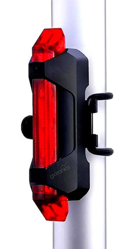 Luz Trasera Led Para Bicicleta Recargable Usb De Seguridad 0