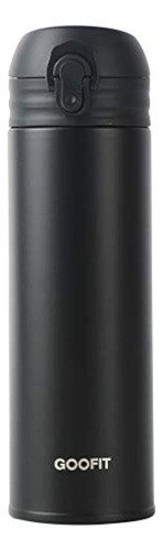 Goofit Botella De Agua Termo Aislado Al Vacío De Doble Pared 0