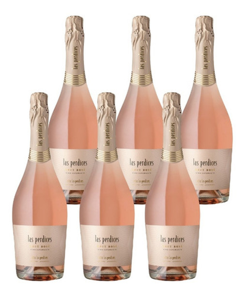 Espumante Brut Rose Las Perdices 6x750ml 0