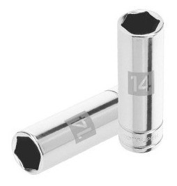 Dado Largo Milimétrico 3/8  6ptas De 14mm   Truper D-501 0