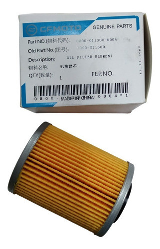 Filtro Aceite Utv/atv Gamma / Cf 800 0