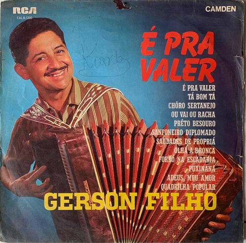 Lp Gerson Filho - É Pra Valer 0