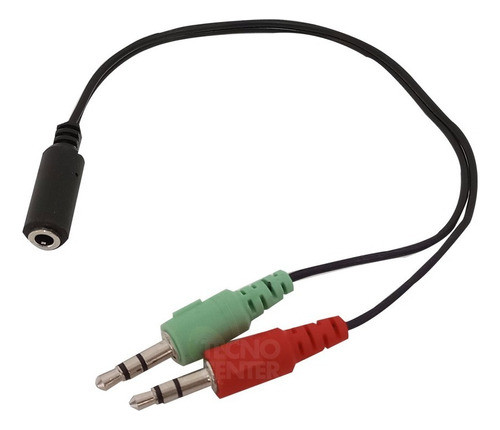 Adaptador 2 Plug 3,5mm (m) A Jack (h) Compatible Con Ps4 0