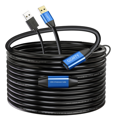Ggmty - Cable De Extensin De Repetidor Activo Usb 2.0 Tipo A 0