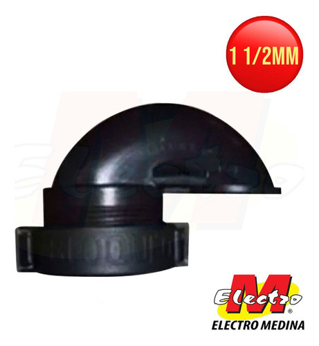 Pipeta 1 1/2 Desarmable Pvc  Para Caño Pilar Electro Medina 0