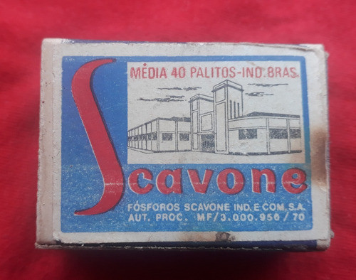 Caixa Fosforo Antiga - Scavone - Aq2 0