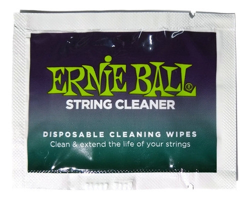 Ernie Ball Paño Limpia Cuerdas Wonder Wipe Por Unidad 0
