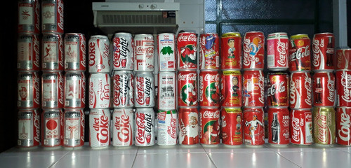 Latitas De Gaseosas Varias 0