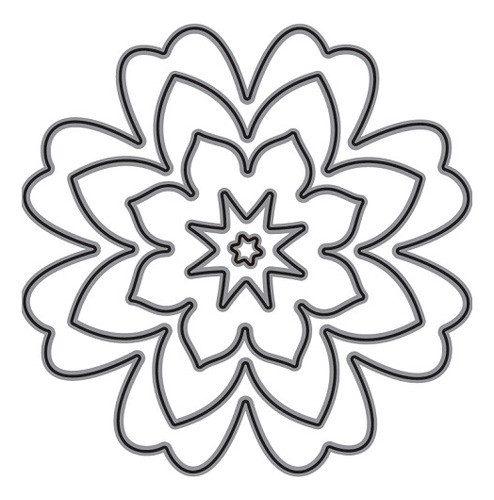 Troquel Corte Flor Maquina Ibi Craft Serviciopapelero 0