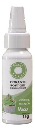 Corante Soft Gel Verde Menta 15g 0