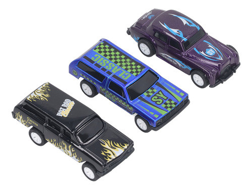 Conjunto De Carros Pull Back, 3 Peças, Brinquedos, Carros, B 0