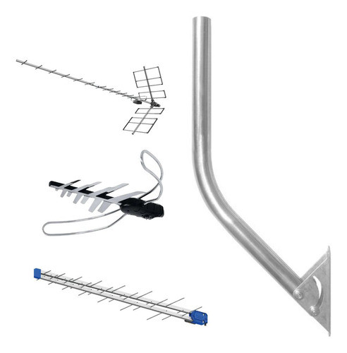 Suporte Para Antena Mastro Articulado Proeletronic Ktaa-2000 0