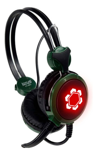 Fone De Ouvido Headset Com Microfone P2 Com Led Rgb 0