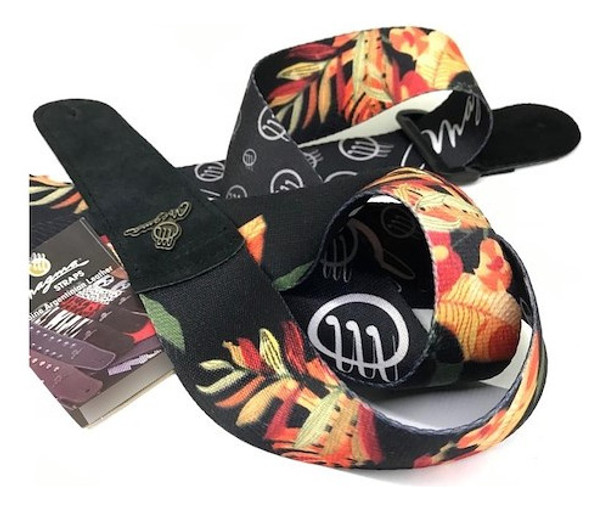 Correa Guitarra Bajo Magma Polyester Sms03f Colores Cuota 0