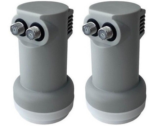 2 Unidades - Lnb Duplo Universal Banda Ku Digital Hd 0