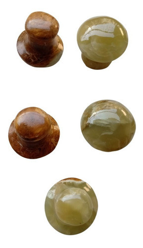 Masajeador Tipo Honguito En Marmol Onyx 0