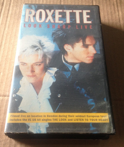 Vhs Roxette - Look Sharp Live 0