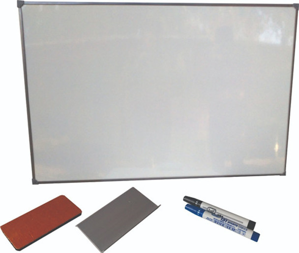 Pizarra Blanca 80x120cm + Marcadores + Borrador Laminada!!! 0